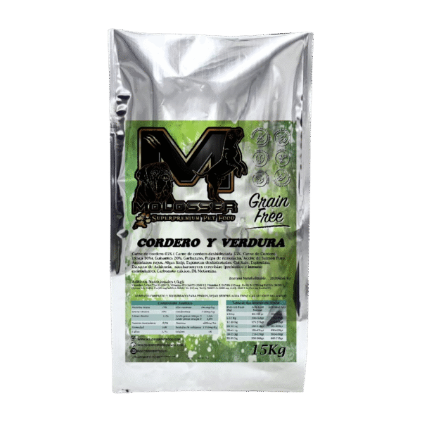 MOLOSSER CORDERO Y VERDURA (GRAIN FREE)