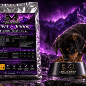 Molosser Puppy / Junior Cordero, Arroz y Pato 15 kg